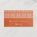 Search for orange place cards Boho chic