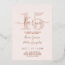Search for mis quince birthday invitations Pink