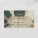 Search for screenwriter business cards Author