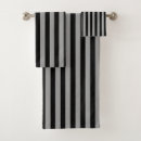 Search for black and silver bath towels Stripes