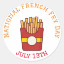 Search for french fry stickers Fast food
