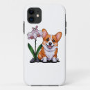 Search for cute corgi iphone cases Flower