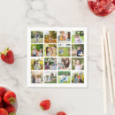 Search for christmas table napkins Photo collage
