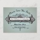 Search for vintage save the date postcards Stylish