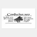 Search for confucius stickers Funny