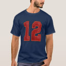 Search for jersey number 12 tshirts Player