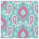 Search for turquoise pink fabric Modern