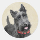 Search for scottish terrier stickers Black