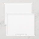Search for silver note cards Formal
