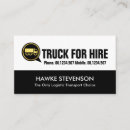 Search for box truck business cards Driver