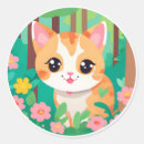 Search for anime girls stickers Cat