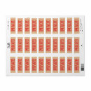 Search for private return address labels Top secret