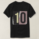 Search for number 10 tshirts Simple