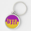 Search for life is beautiful key rings Pink