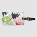 Search for tropical luggage tags Flowers