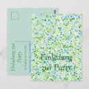 Search for green party postcards Blue