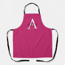 Search for bold pink aprons Typography