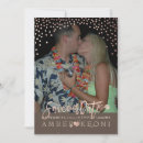 Search for confetti save the dates Rose gold