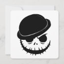 Search for black and white halloween cards Bones