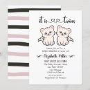 Search for kitten baby girl shower invitations Adorable