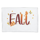 Search for fall pillowcases Leaf