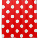 Search for red polka dots shower curtains Retro