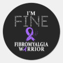 Search for fibromyalgia support stickers Purple