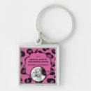 Search for pink leopard print key rings Animal