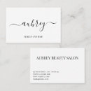 Search for black standard business cards Makeup artist