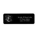Search for initial c return address labels Monograms