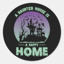 Search for happy home stickers Halloween