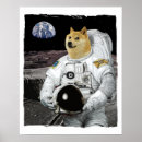 Search for astronaut dog art Moon