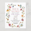 Search for wildflowers flyers Bridal shower