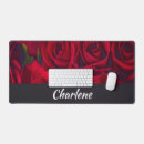 Search for fresh flowers mousepads Red
