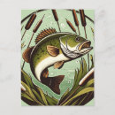 Search for anglers postcards Largemouth bass