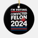 Search for trump christmas tree decorations Felon