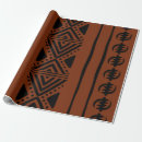 Search for mudcloth wrapping paper Afrocentric