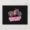 Search for love and war postcards Peace