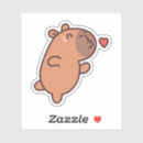 Search for kawaii love stickers Capybara