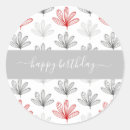 Search for red grey stickers Trendy