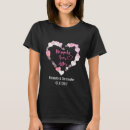 Search for happily ever after tshirts Bride and groom