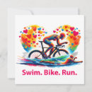 Search for triathlete cards Swim bike run