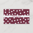 Search for plum business cards Red