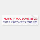 Search for meet bumper stickers Jesus