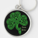 Search for three leaf clover key rings Celtic