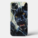 Search for panther iphone cases Black
