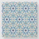 Search for moroccan tiles coasters Blue