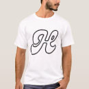 Search for letter h tshirts Bold