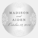 Search for glamour wedding stickers Pretty