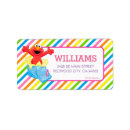 Search for rainbow stripes return address labels Girly